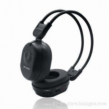 Infrared Wireless Headset for Vehicle, with Dual-channel for Selection